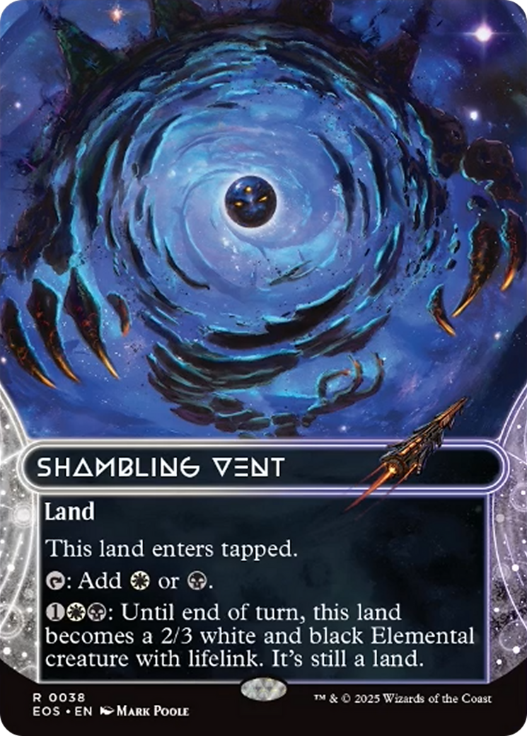 Shambling Vent (0038) (Borderless) [Edge of Eternities: Stellar Sights] | I Want That Stuff Brandon