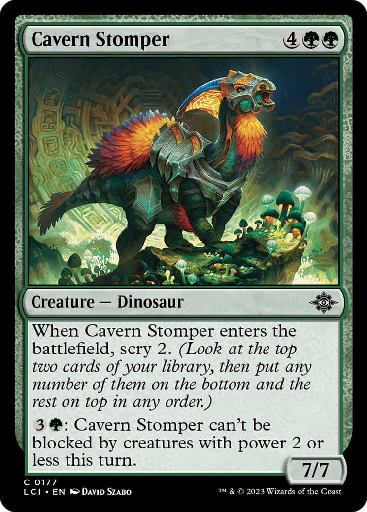 Cavern Stomper [The Lost Caverns of Ixalan] | I Want That Stuff Brandon