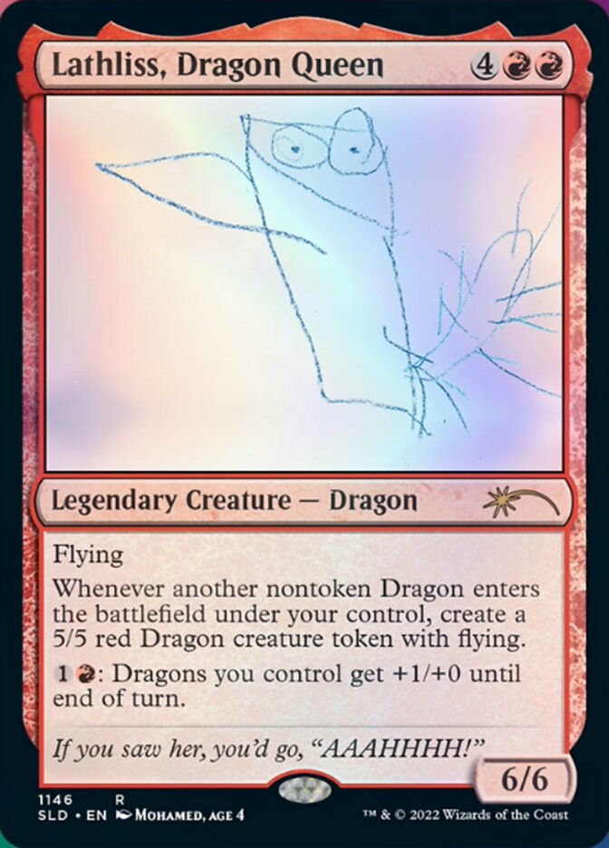 Lathliss, Dragon Queen (1146) [Secret Lair Drop Series] | I Want That Stuff Brandon