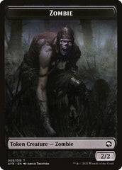 Devil // Zombie Double-Sided Token [Dungeons & Dragons: Adventures in the Forgotten Realms Tokens] | I Want That Stuff Brandon