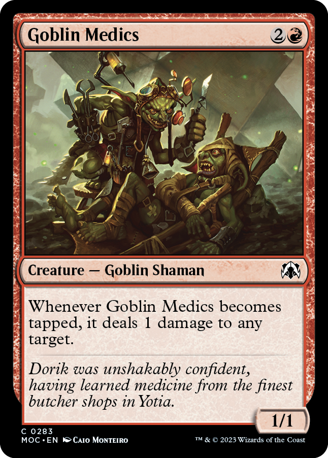 Goblin Medics [March of the Machine Commander] | I Want That Stuff Brandon