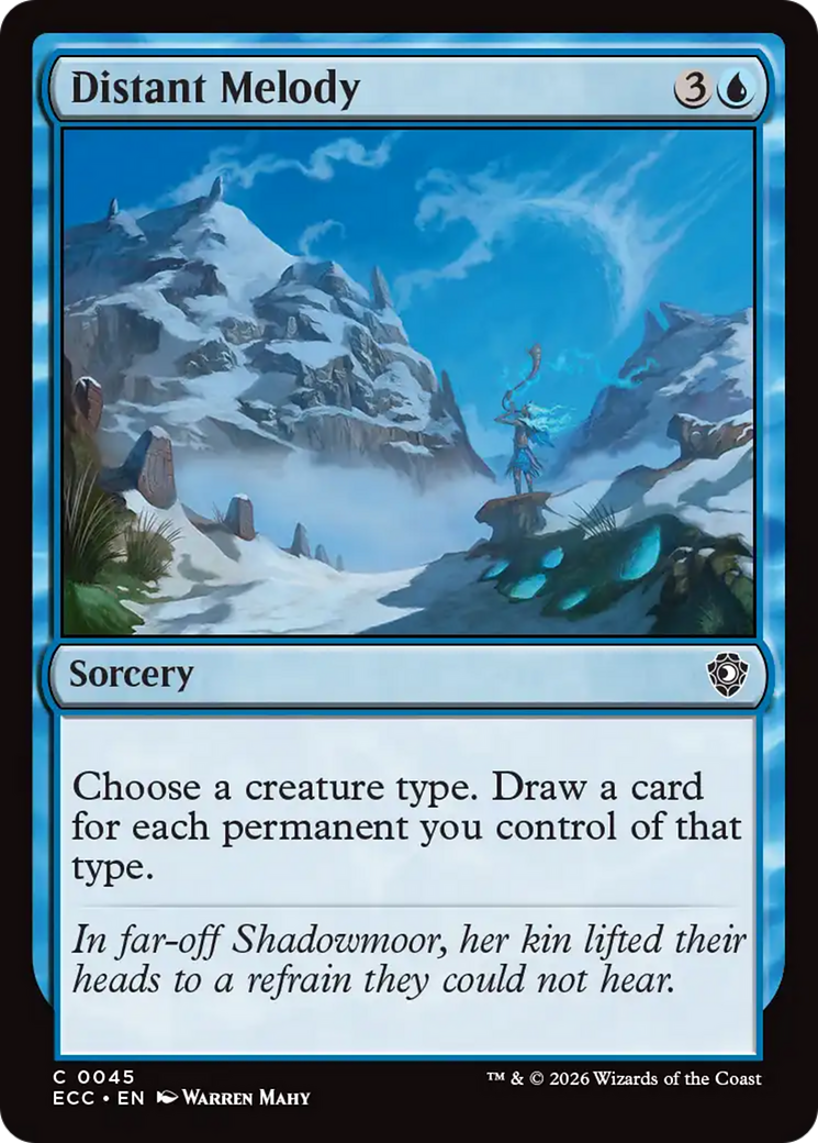 Distant Melody [Lorwyn Eclipsed Commander] | I Want That Stuff Brandon