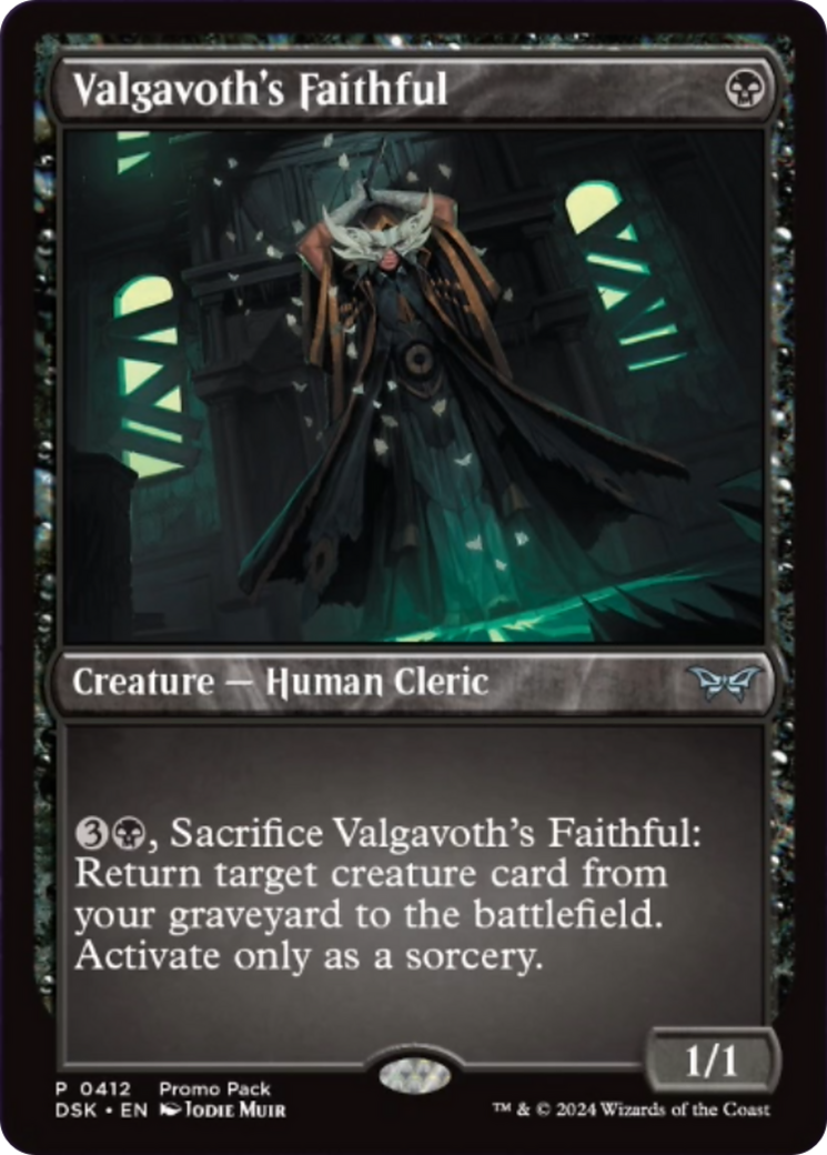 Valgavoth's Faithful [Duskmourn: House of Horror Promos] | I Want That Stuff Brandon