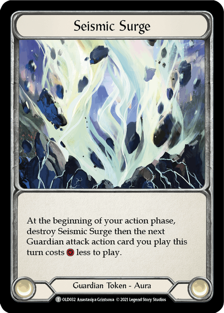 Seismic Surge [OLD032] (Tales of Aria Oldhim Blitz Deck)  1st Edition Normal | I Want That Stuff Brandon