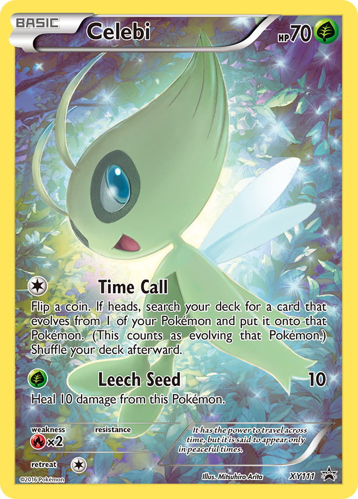 Celebi (XY111) [XY: Black Star Promos] | I Want That Stuff Brandon