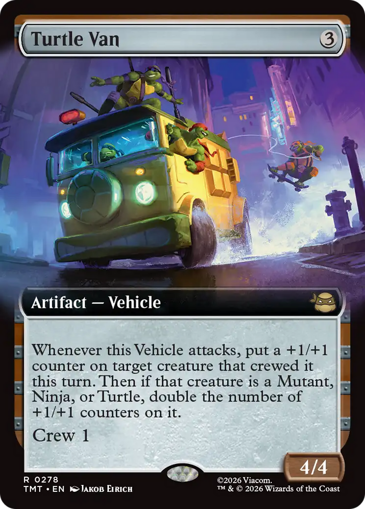 Turtle Van (Extended Art) [Teenage Mutant Ninja Turtles] | I Want That Stuff Brandon