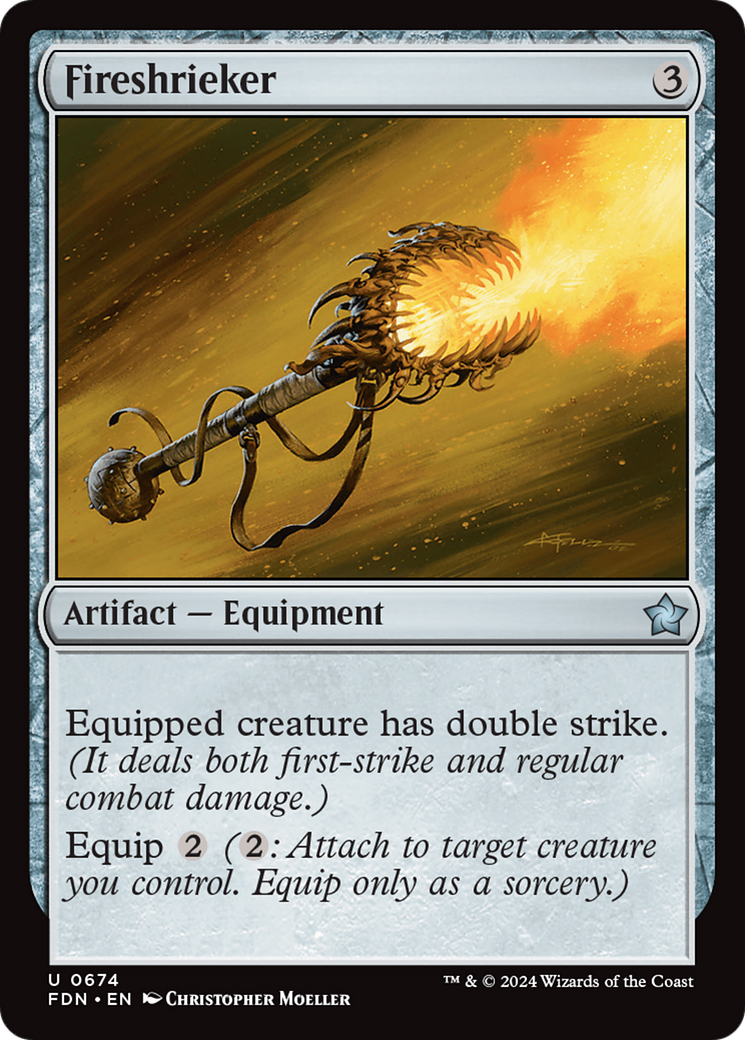 Fireshrieker [Foundations] | I Want That Stuff Brandon