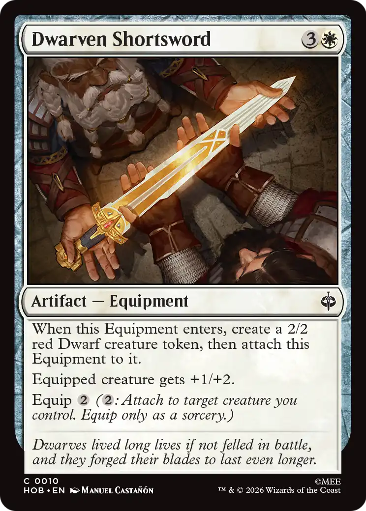 Dwarven Shortsword [The Hobbit] | I Want That Stuff Brandon