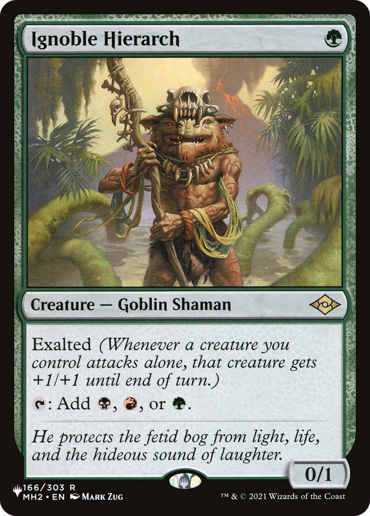 Ignoble Hierarch [The List] | I Want That Stuff Brandon