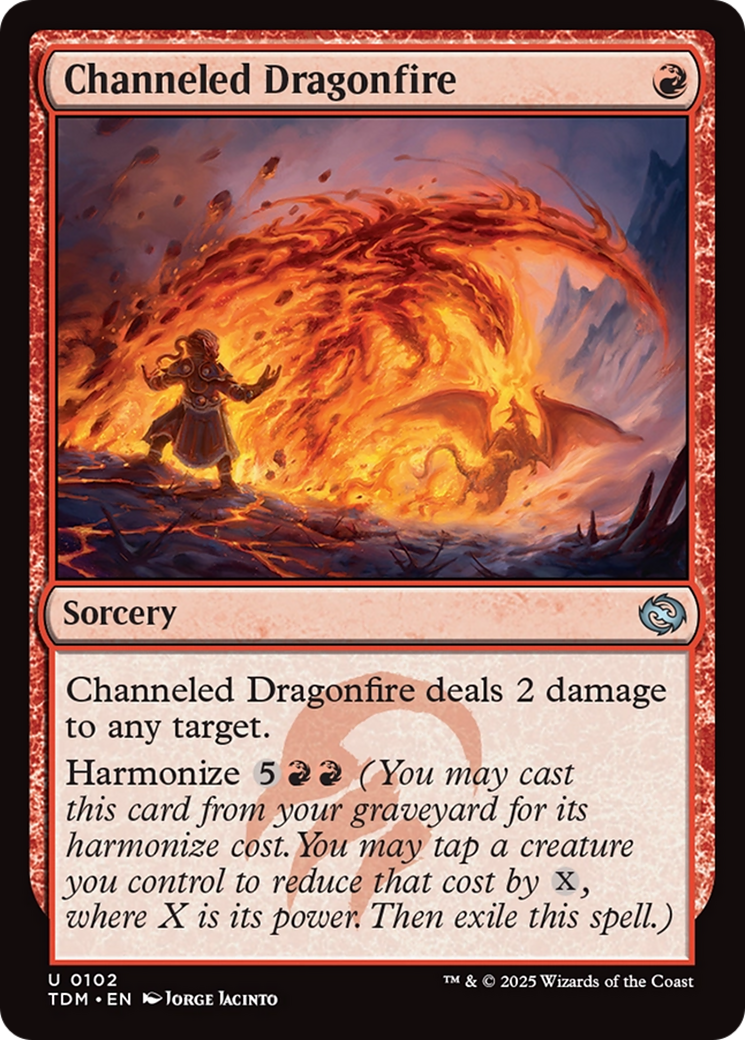 Channeled Dragonfire [Tarkir: Dragonstorm] | I Want That Stuff Brandon