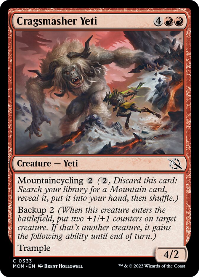 Cragsmasher Yeti [March of the Machine] | I Want That Stuff Brandon