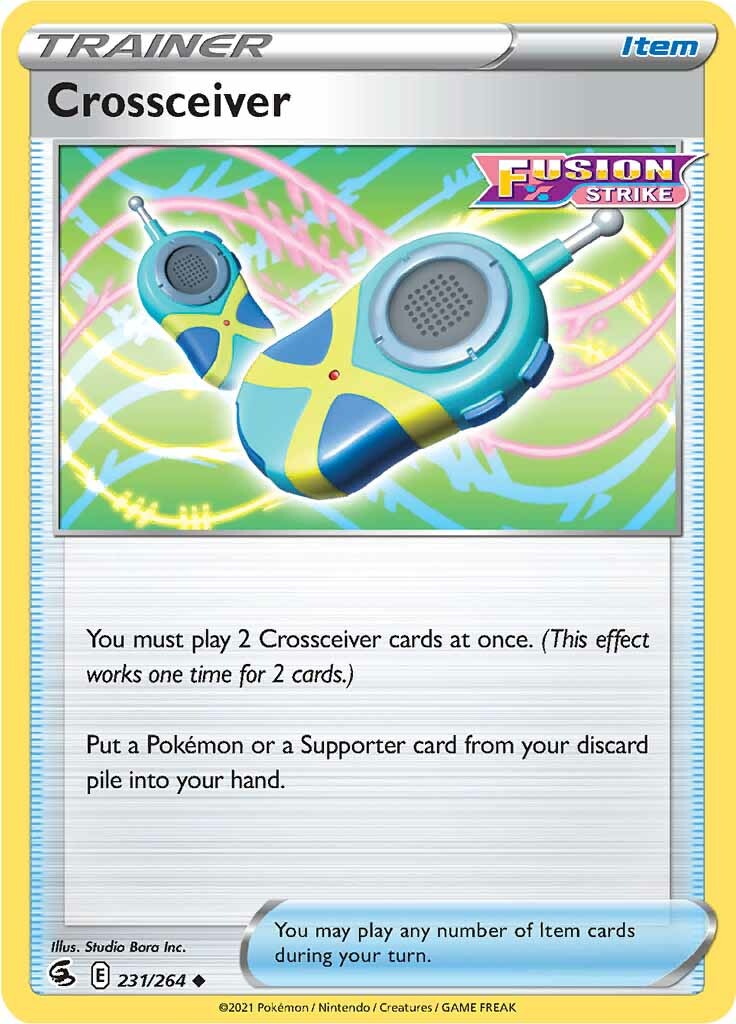 Crossceiver (231/264) [Sword & Shield: Fusion Strike] | I Want That Stuff Brandon