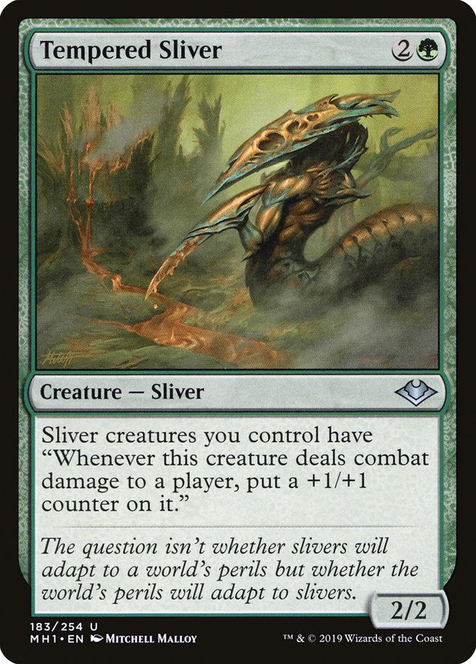 Tempered Sliver [Modern Horizons] | I Want That Stuff Brandon