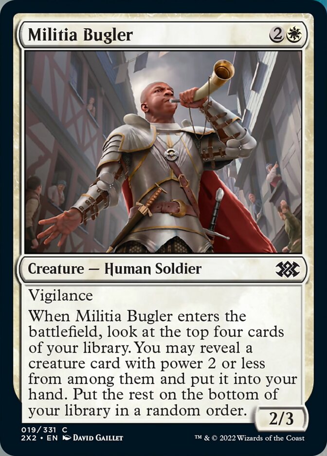 Militia Bugler [Double Masters 2022] | I Want That Stuff Brandon