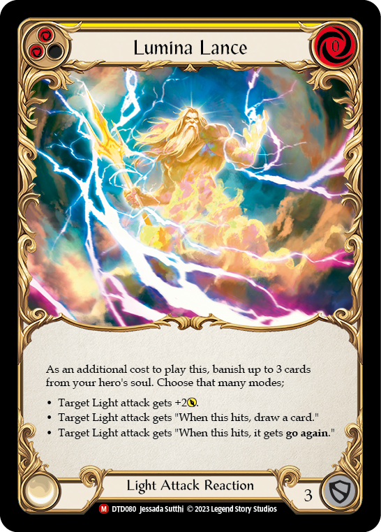 Lumina Lance [DTD080] (Dusk Till Dawn)  Rainbow Foil | I Want That Stuff Brandon