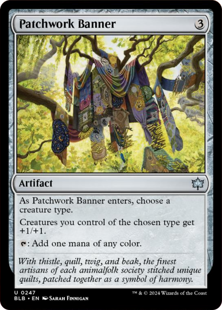 Patchwork Banner [Bloomburrow] | I Want That Stuff Brandon