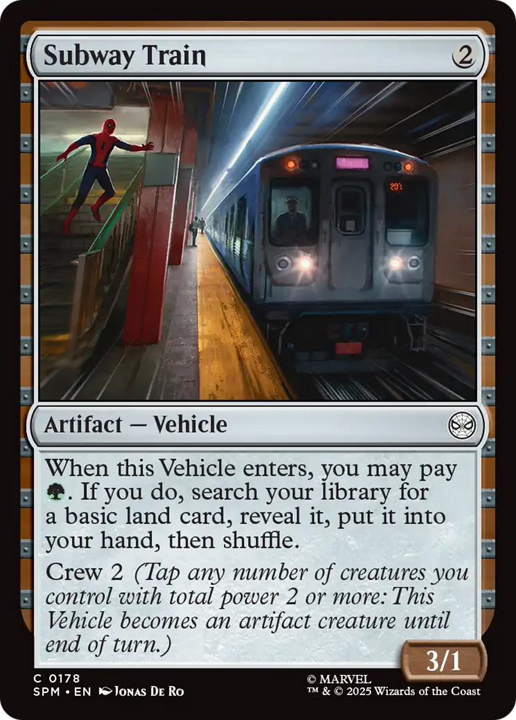 Subway Train [Marvel's Spider-Man] | I Want That Stuff Brandon