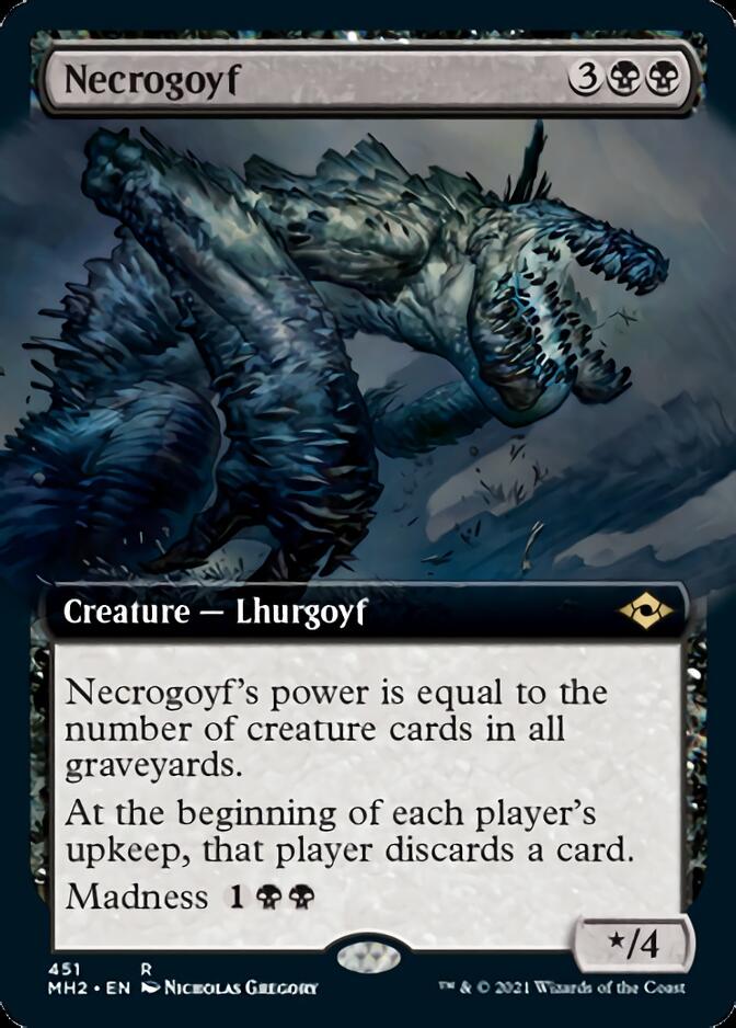 Necrogoyf (Extended Art) [Modern Horizons 2] | I Want That Stuff Brandon