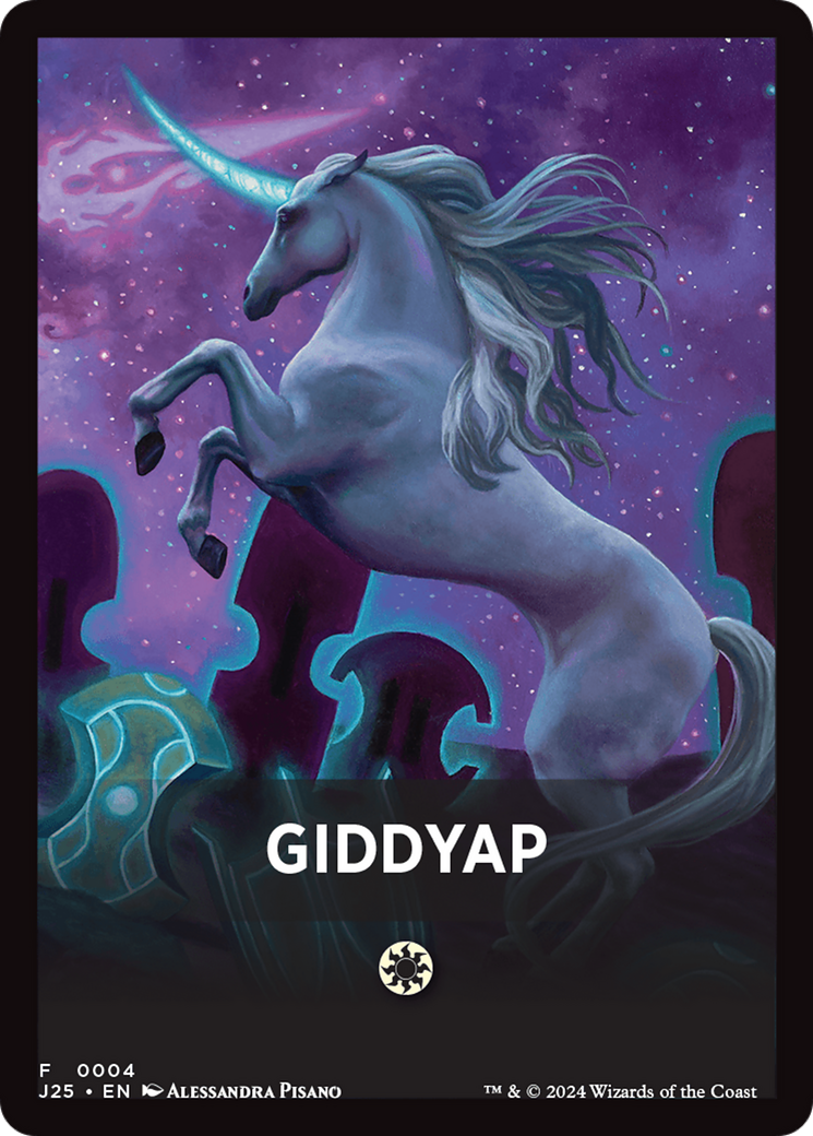 Giddyap Theme Card [Foundations Jumpstart Front Cards] | I Want That Stuff Brandon