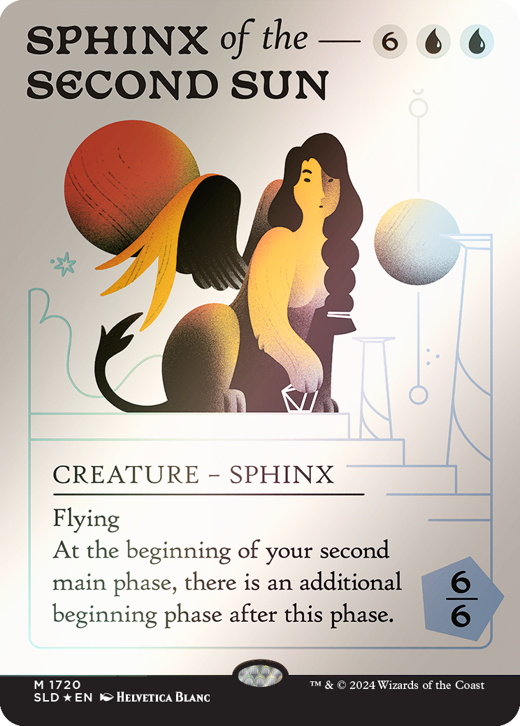Sphinx of the Second Sun (Rainbow Foil) [Secret Lair Drop Series] | I Want That Stuff Brandon