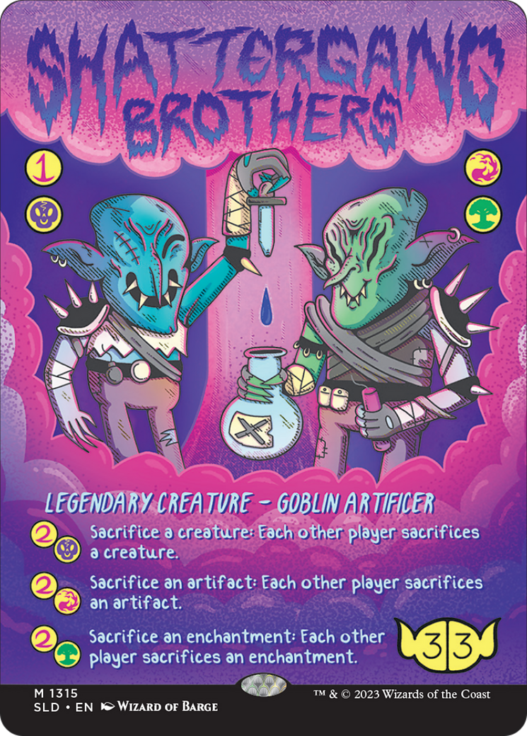 Shattergang Brothers (Rainbow Foil) [Secret Lair Drop Series] | I Want That Stuff Brandon