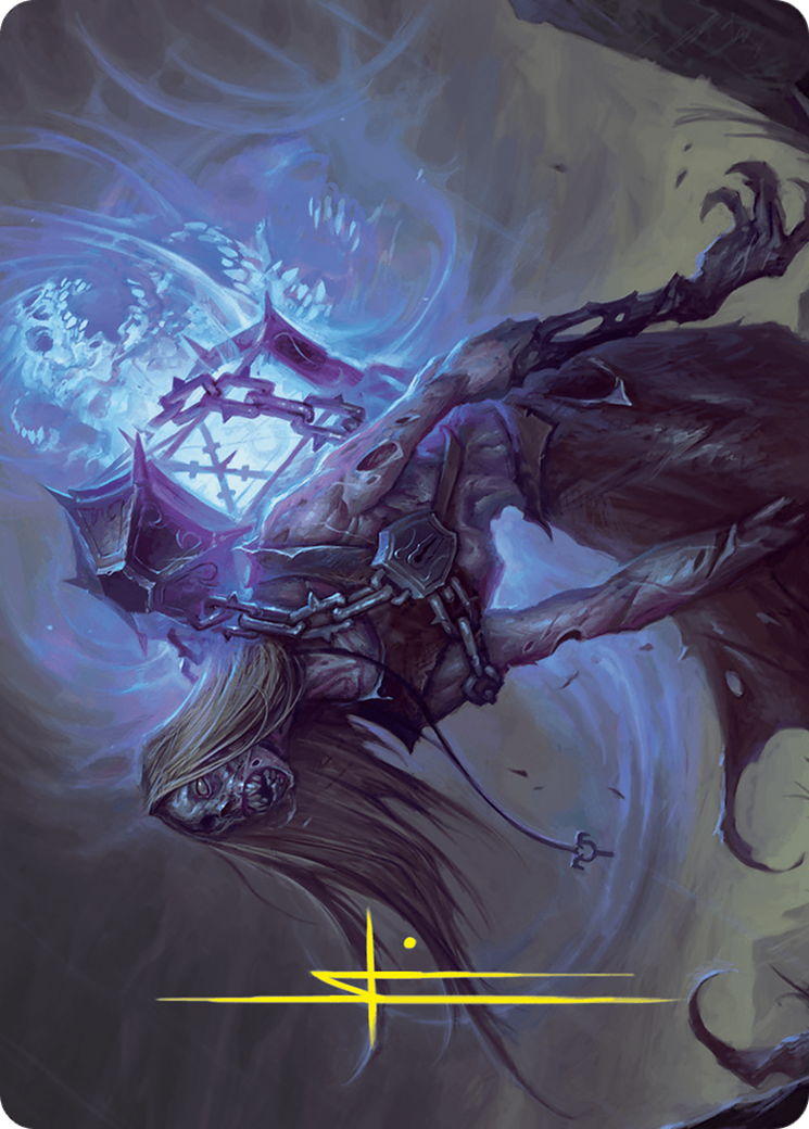 Soul-Shackled Zombie Art Card (9/54) [Foundations Art Series] | I Want That Stuff Brandon