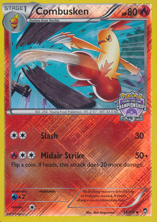 Combusken (13/111) (Championship Promo) [XY: Furious Fists] | I Want That Stuff Brandon