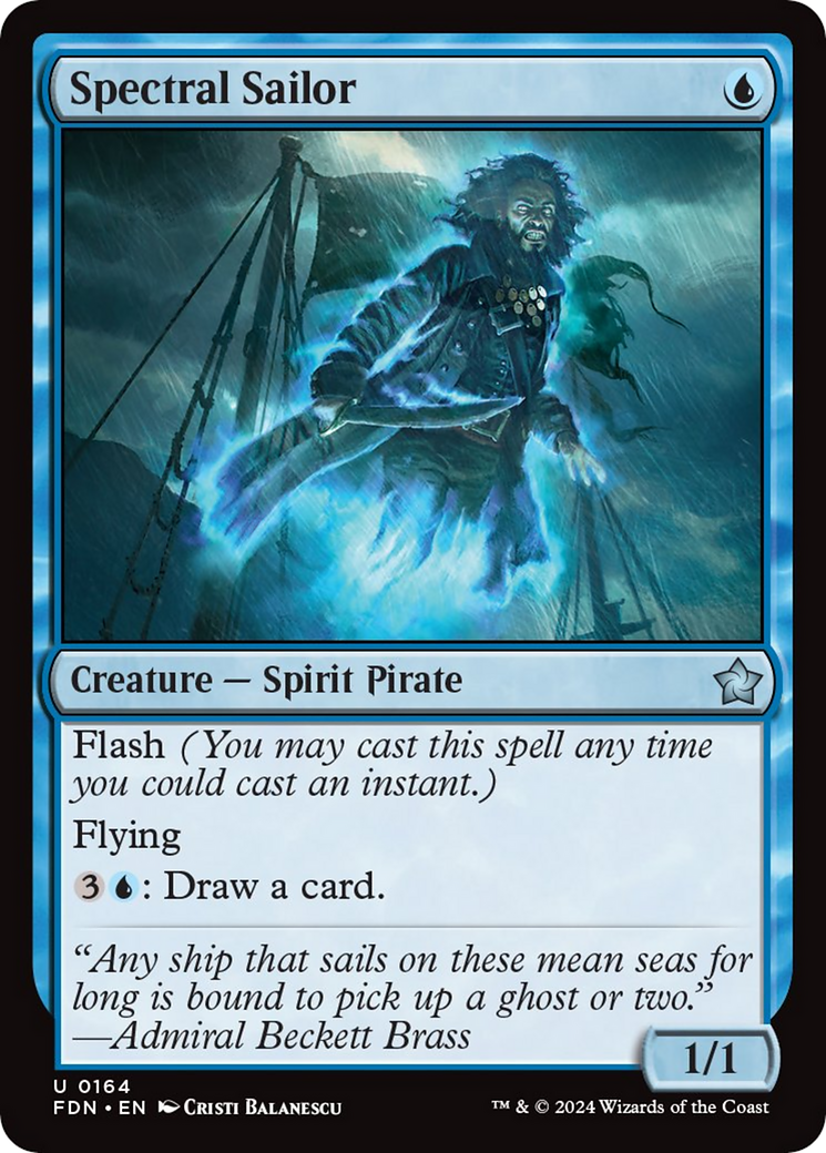 Spectral Sailor [Foundations] | I Want That Stuff Brandon