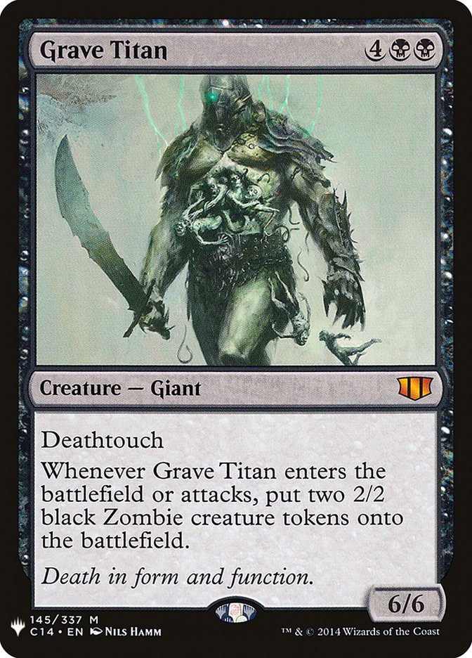 Grave Titan [Mystery Booster] | I Want That Stuff Brandon