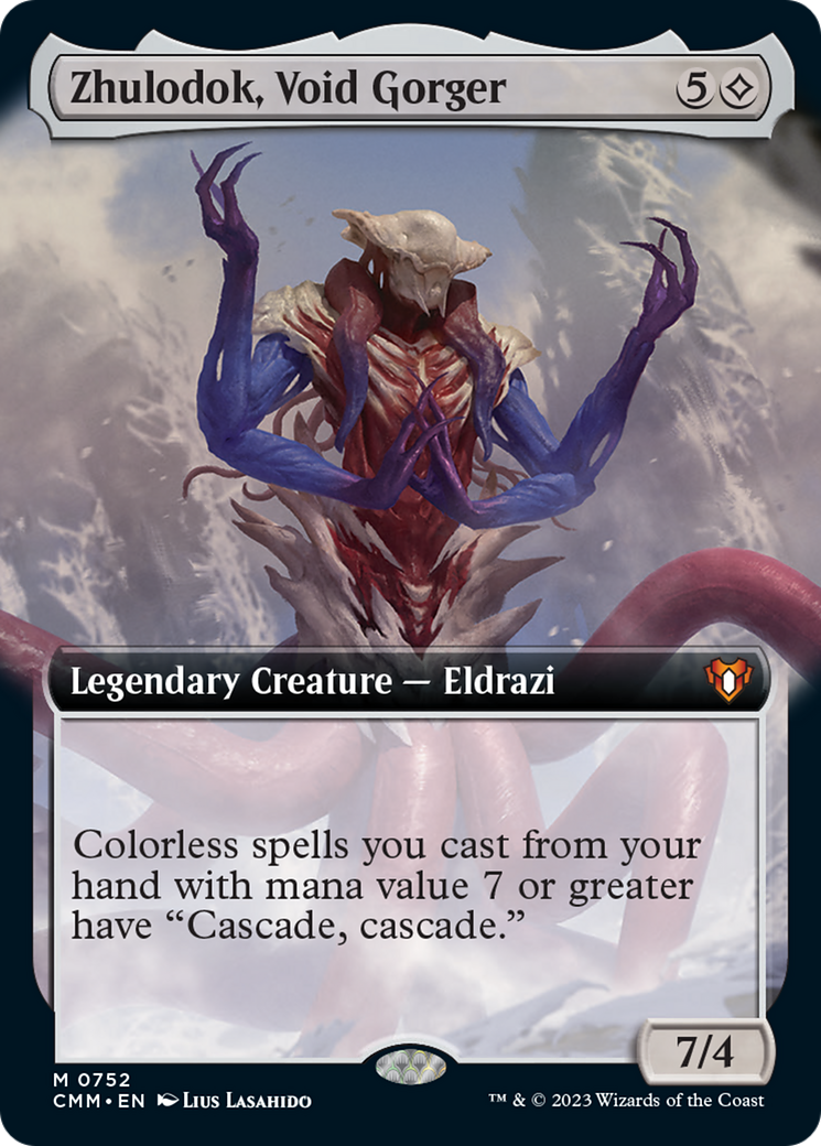 Zhulodok, Void Gorger (Extended Art) [Commander Masters] | I Want That Stuff Brandon