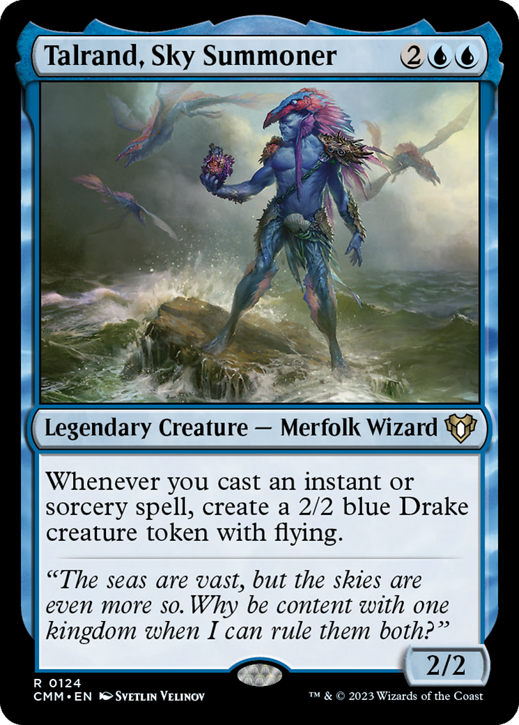 Talrand, Sky Summoner [Commander Masters] | I Want That Stuff Brandon