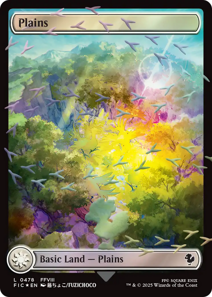 Plains (Chocobo Track Foil) [FINAL FANTASY Commander] | I Want That Stuff Brandon