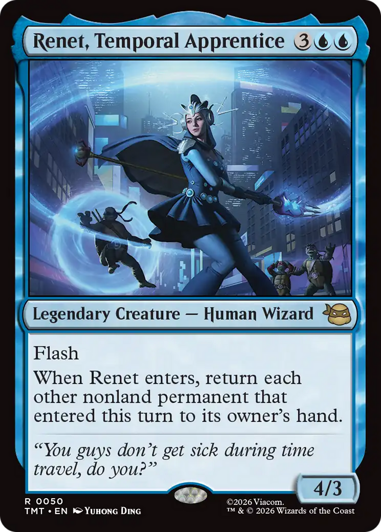 Renet, Temporal Apprentice [Teenage Mutant Ninja Turtles] | I Want That Stuff Brandon