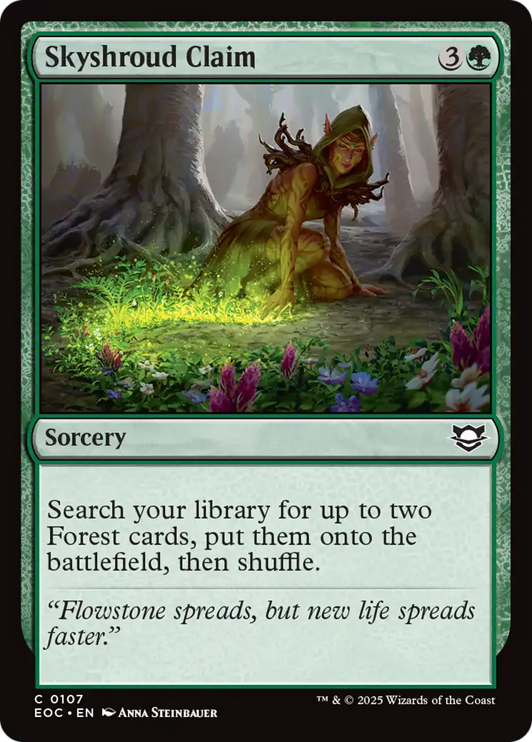 Skyshroud Claim [Edge of Eternities Commander] | I Want That Stuff Brandon