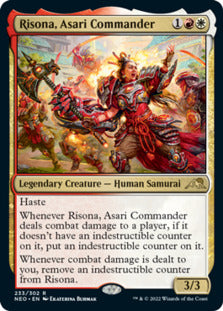 Risona, Asari Commander [Kamigawa: Neon Dynasty] | I Want That Stuff Brandon