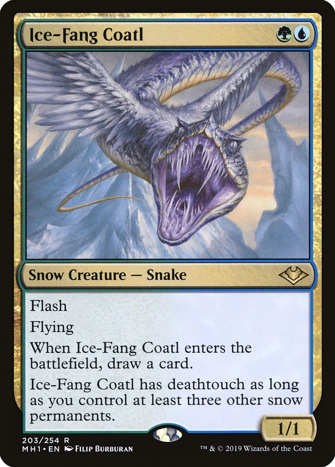 Ice-Fang Coatl [Modern Horizons] | I Want That Stuff Brandon