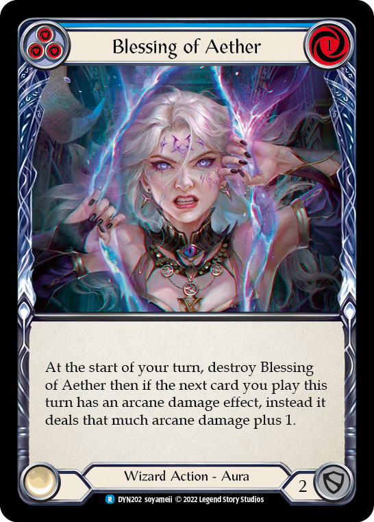 Blessing of Aether (Blue) [DYN202] (Dynasty) | I Want That Stuff Brandon