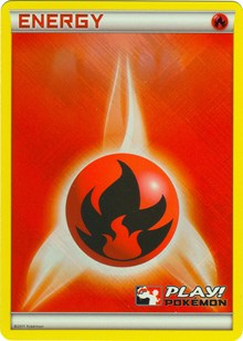 Fire Energy (2011 Play Pokemon Promo) [League & Championship Cards] | I Want That Stuff Brandon