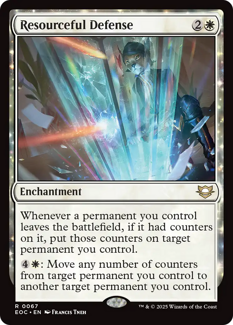 Resourceful Defense [Edge of Eternities Commander] | I Want That Stuff Brandon