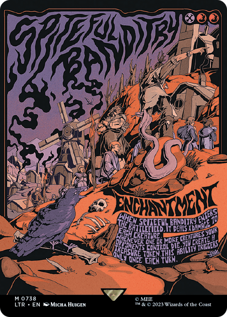 Spiteful Banditry (Borderless Poster) [The Lord of the Rings: Tales of Middle-Earth] | I Want That Stuff Brandon