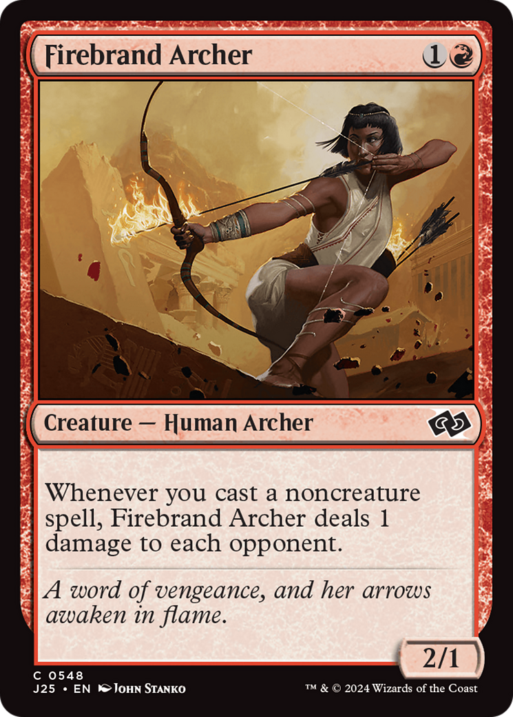 Firebrand Archer [Foundations Jumpstart] | I Want That Stuff Brandon