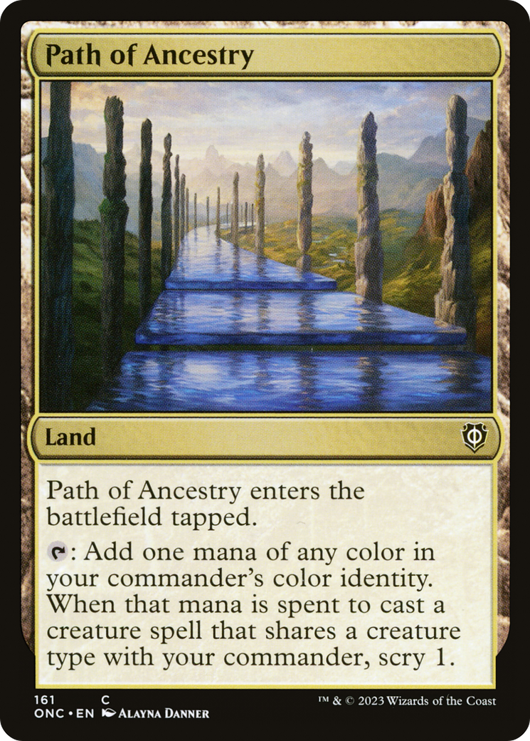 Path of Ancestry [Phyrexia: All Will Be One Commander] | I Want That Stuff Brandon