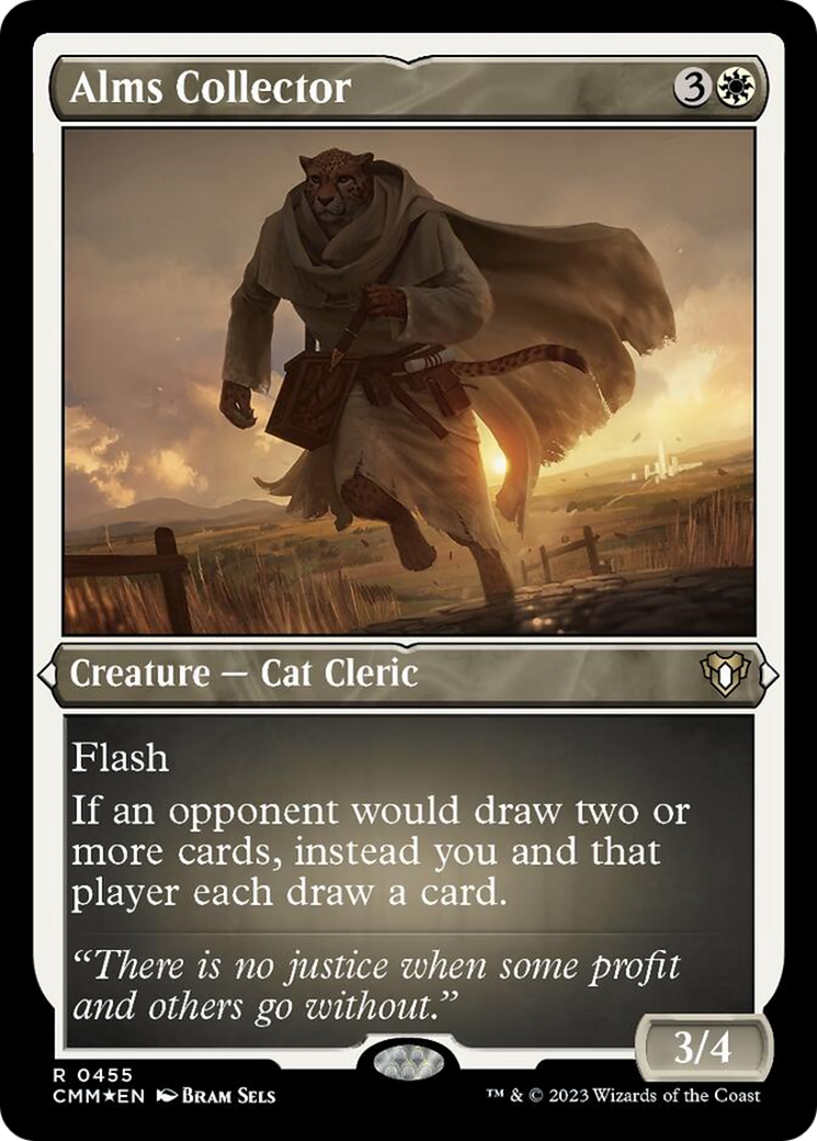 Alms Collector (Foil Etched) [Commander Masters] | I Want That Stuff Brandon