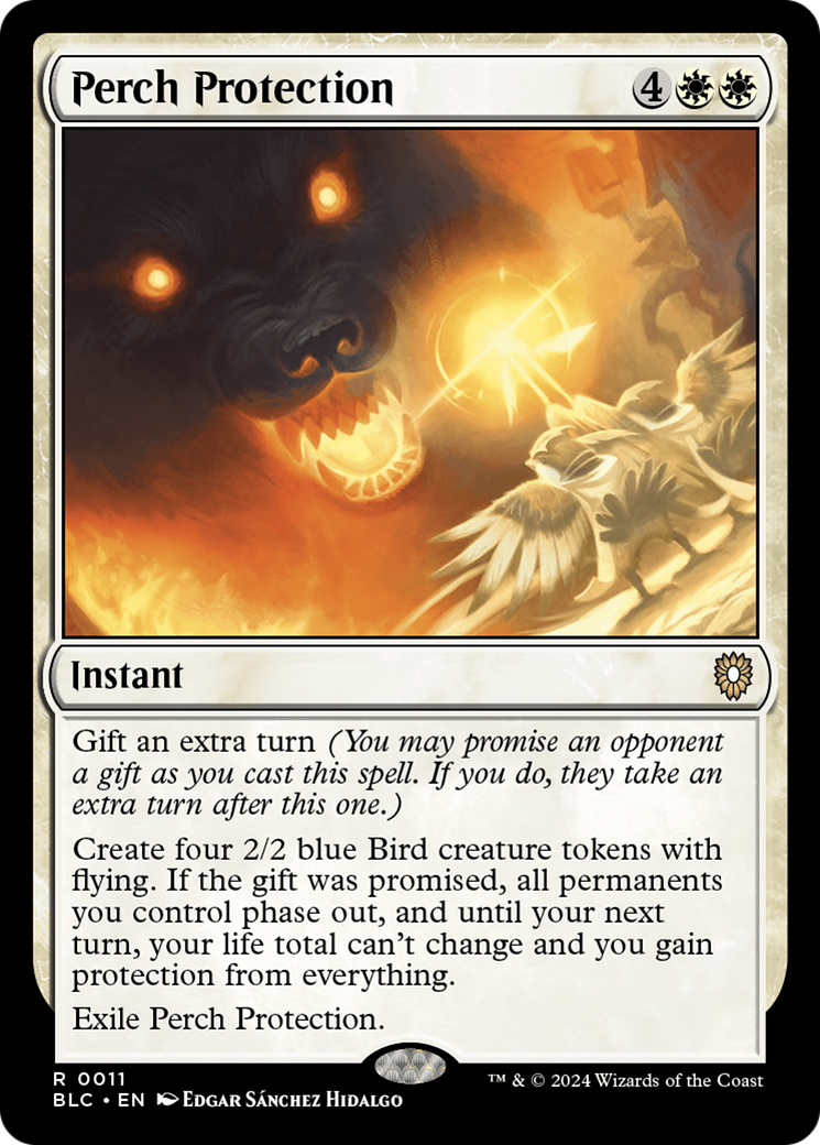 Perch Protection [Bloomburrow Commander] | I Want That Stuff Brandon