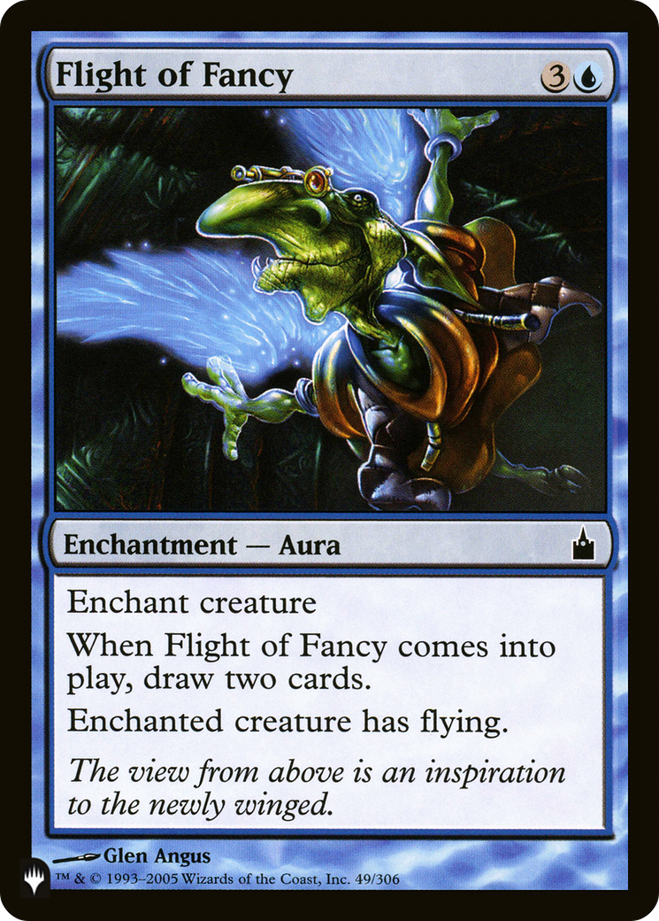 Flight of Fancy [The List] | I Want That Stuff Brandon