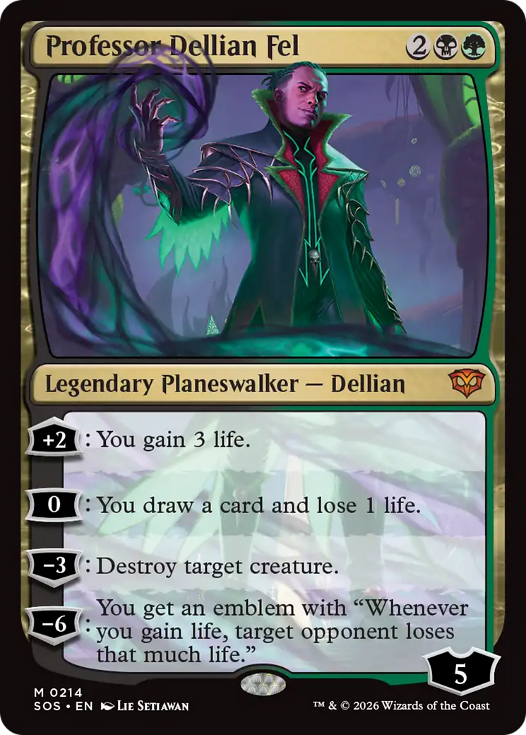 Professor Dellian Fel [Secrets of Strixhaven] | I Want That Stuff Brandon
