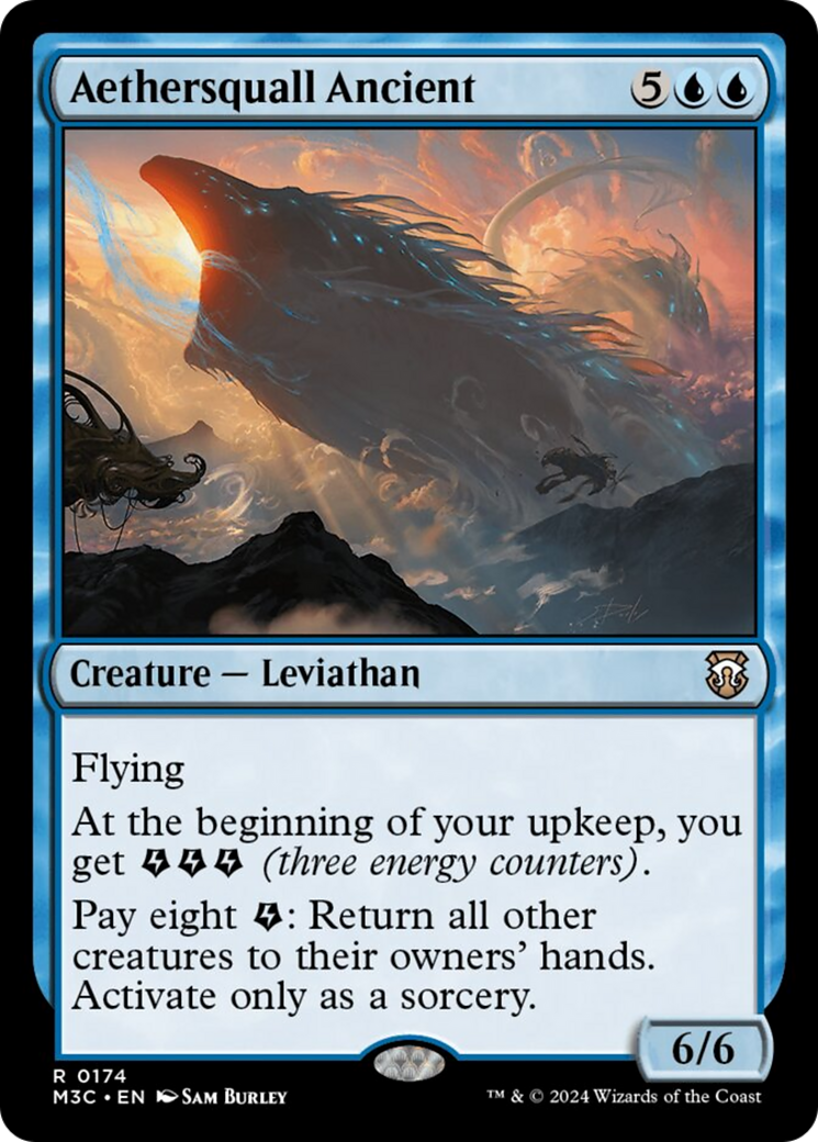 Aethersquall Ancient (Ripple Foil) [Modern Horizons 3 Commander] | I Want That Stuff Brandon