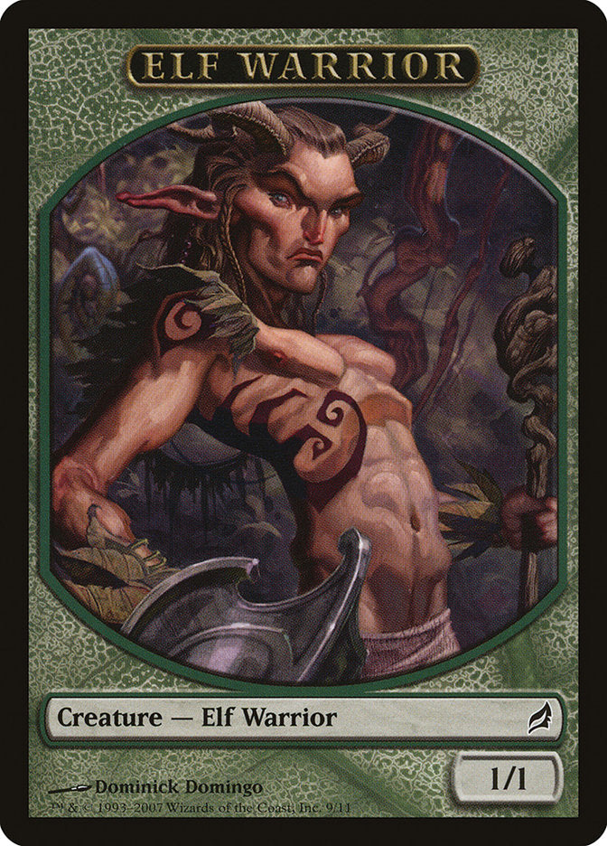 Elf Warrior Token [Lorwyn Tokens] | I Want That Stuff Brandon