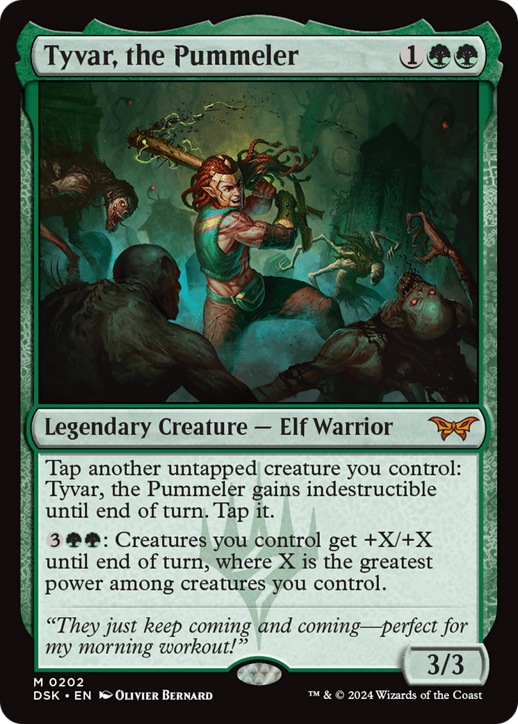 Tyvar, the Pummeler [Duskmourn: House of Horror] | I Want That Stuff Brandon