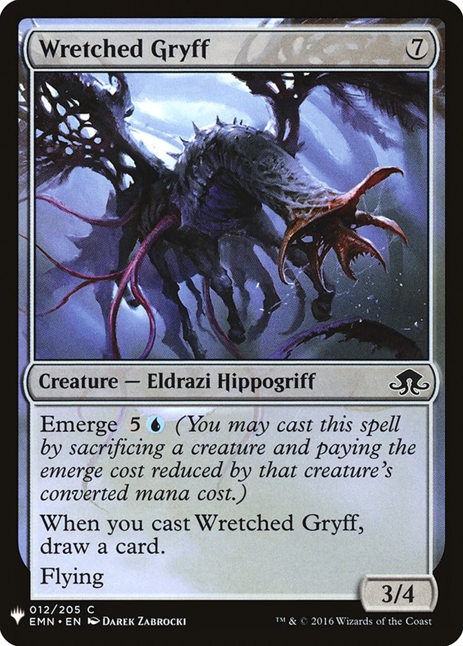 Wretched Gryff [Mystery Booster] | I Want That Stuff Brandon